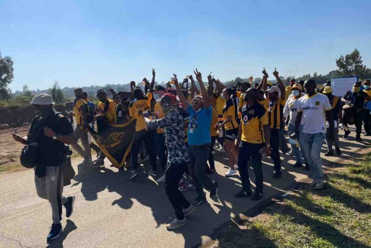 kaizer chiefs protests