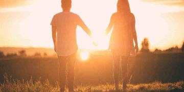 suicide prevention - a couple holding hands
