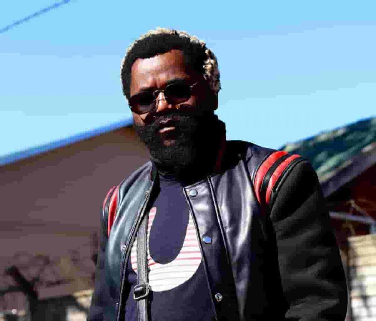 south african rapper sjava wearing shades