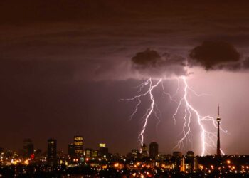South Africa gauteng weather thunderstorms