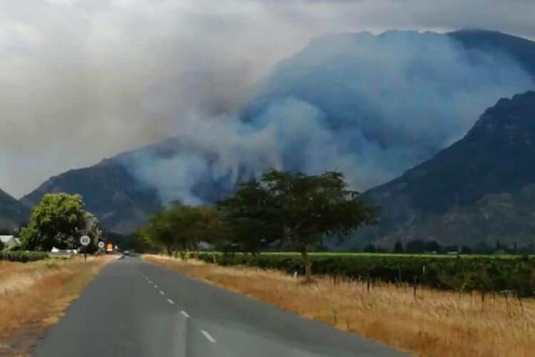western cape fires