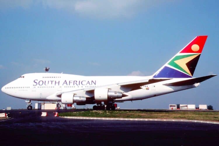 South African airways Mauritius
