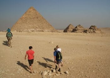 Great Pyramids in Egypt