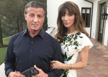 Sylvester Stallone and wife, Jenniefer Flavin. Jennifer Flavin files for divorce