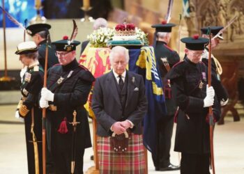 Queen Elizabeth II's children, King Charles III and siblings unite for Royal Procession