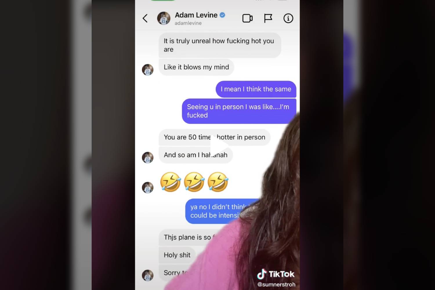 Adam levine,sumner stroh,Adam levine cheating