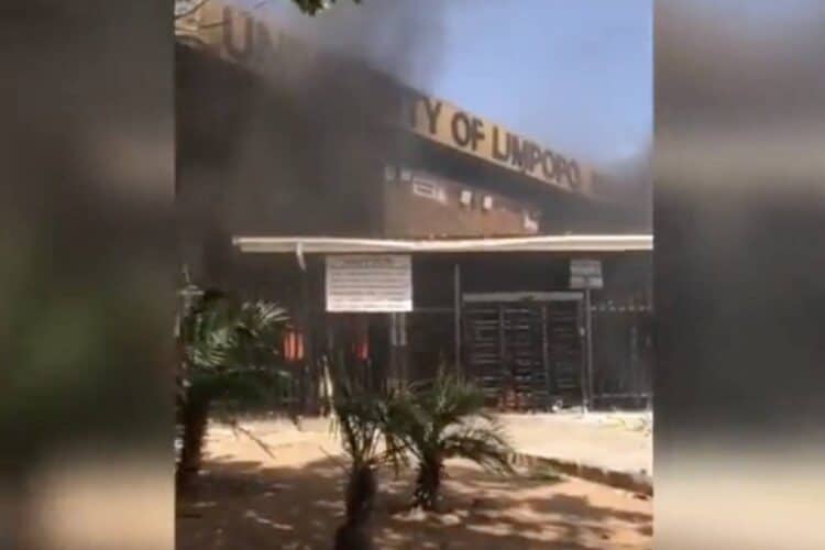 Limpopo university riots classes Thursday turf loop campus