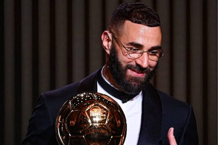 2022 ballon d'or rankings Karim benzema