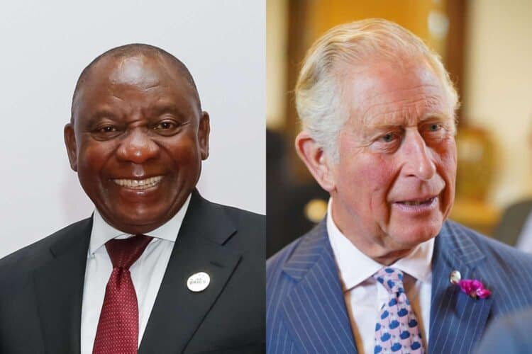 King Charles III to host Cyril Ramaphosa at state visit