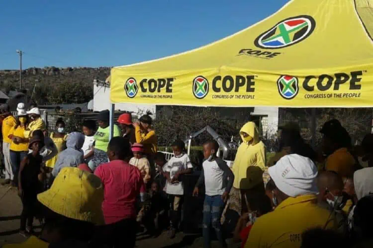 cope deregistered political party