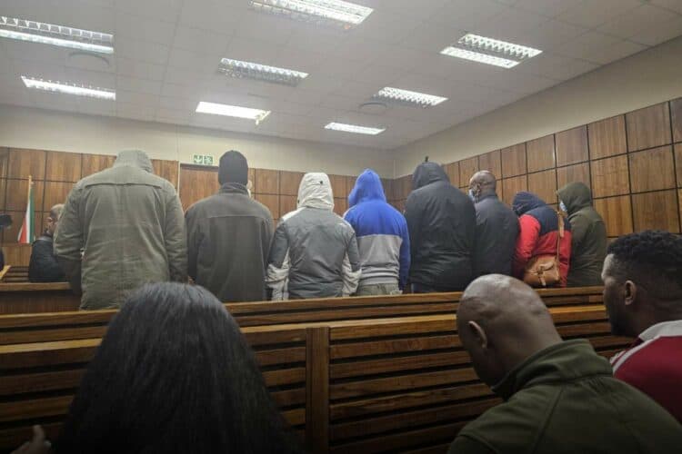 vip protection unit court watch bail hearing threatening sms suspects charges