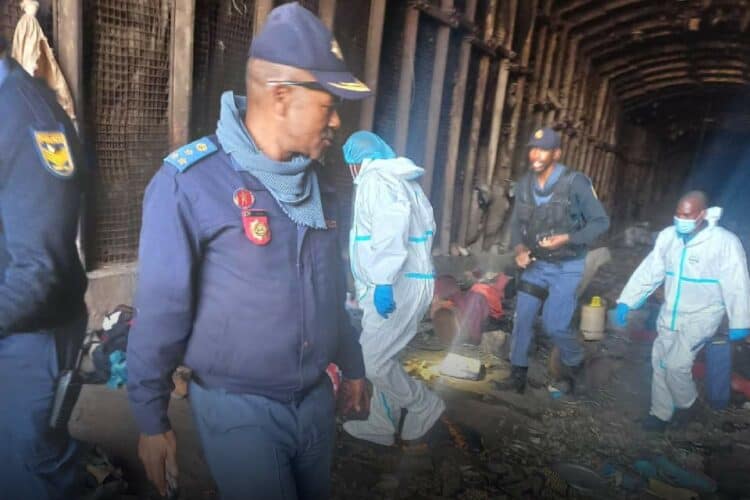 riverlea illegal mining zama zama arrested attempted murder