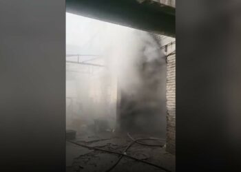another marshalltown building fire video
