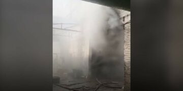 another marshalltown building fire video