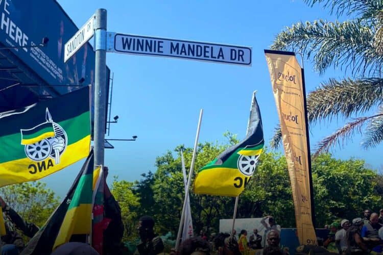 William Nicole drive Winnie Mandela drive name change