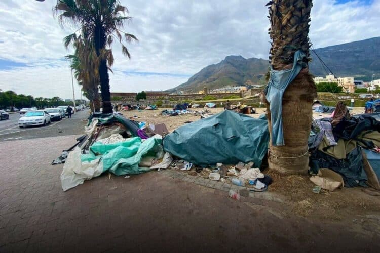 Cape Town homeless