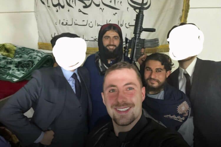 lord miles Taliban selfie