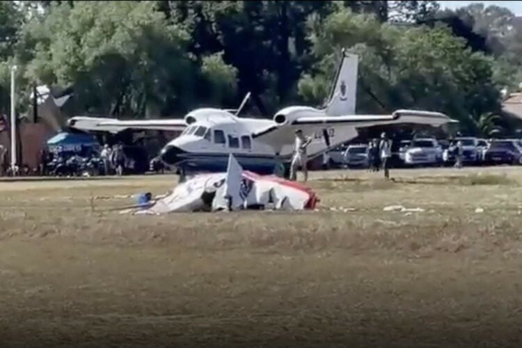 springs airfield light aircraft plane crash