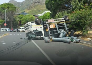 gas truck Cape Town road closures vredehoek