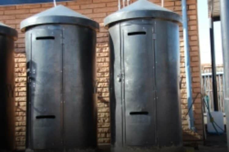 Northern Cape bucket toilets