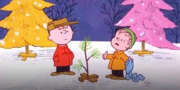 on this day 9 December a Charlie Brown christmas