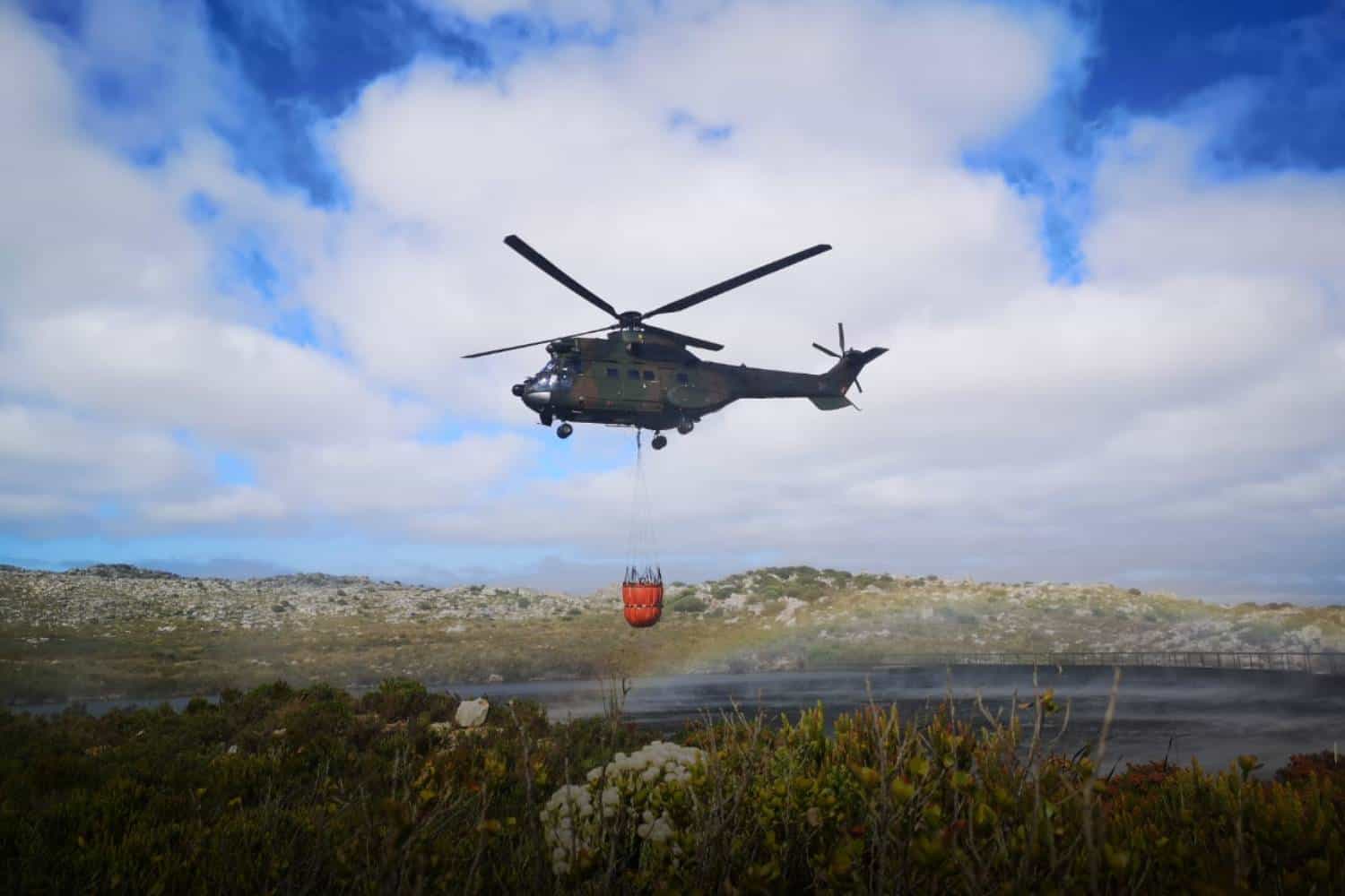 Warnings Of Extremely High Fire Danger Issued For These Parts Of SA On   Swisherpost Simons Town Fire Video 