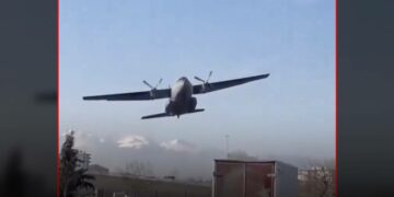 Turkish c-160 air force aircraft kayseri