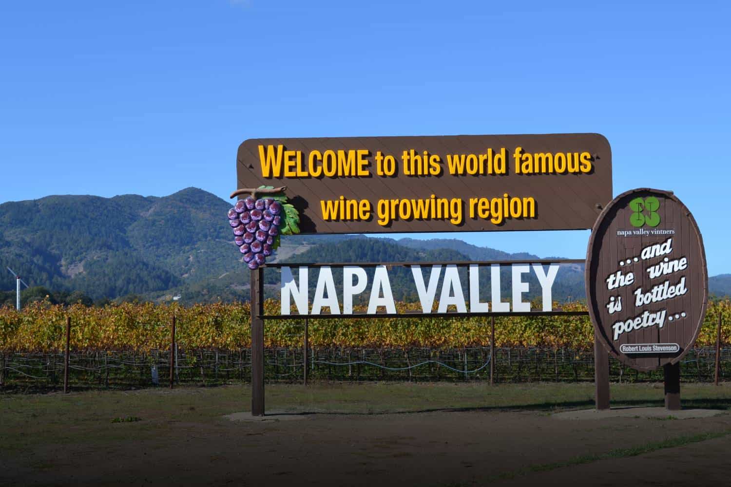 romantic destinations Napa valley
