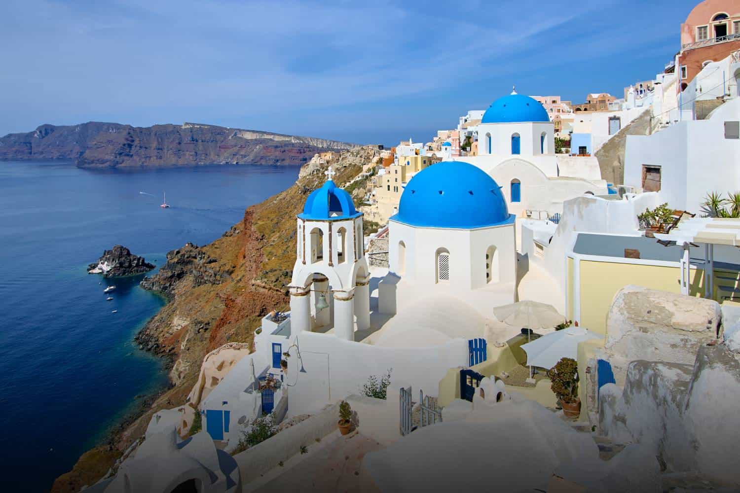 Santorini Greece budget-friendly romantic getaways