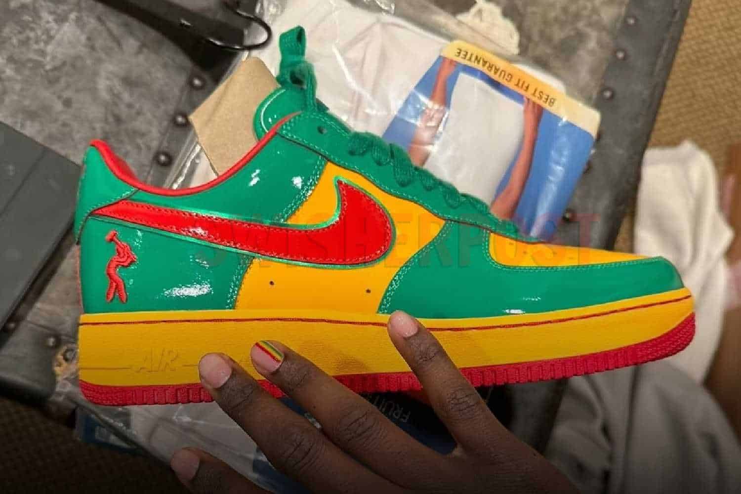 lil yachty air force 1 lows colour way