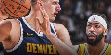 Denver nuggets vs la lakers NBA playoffs sweep