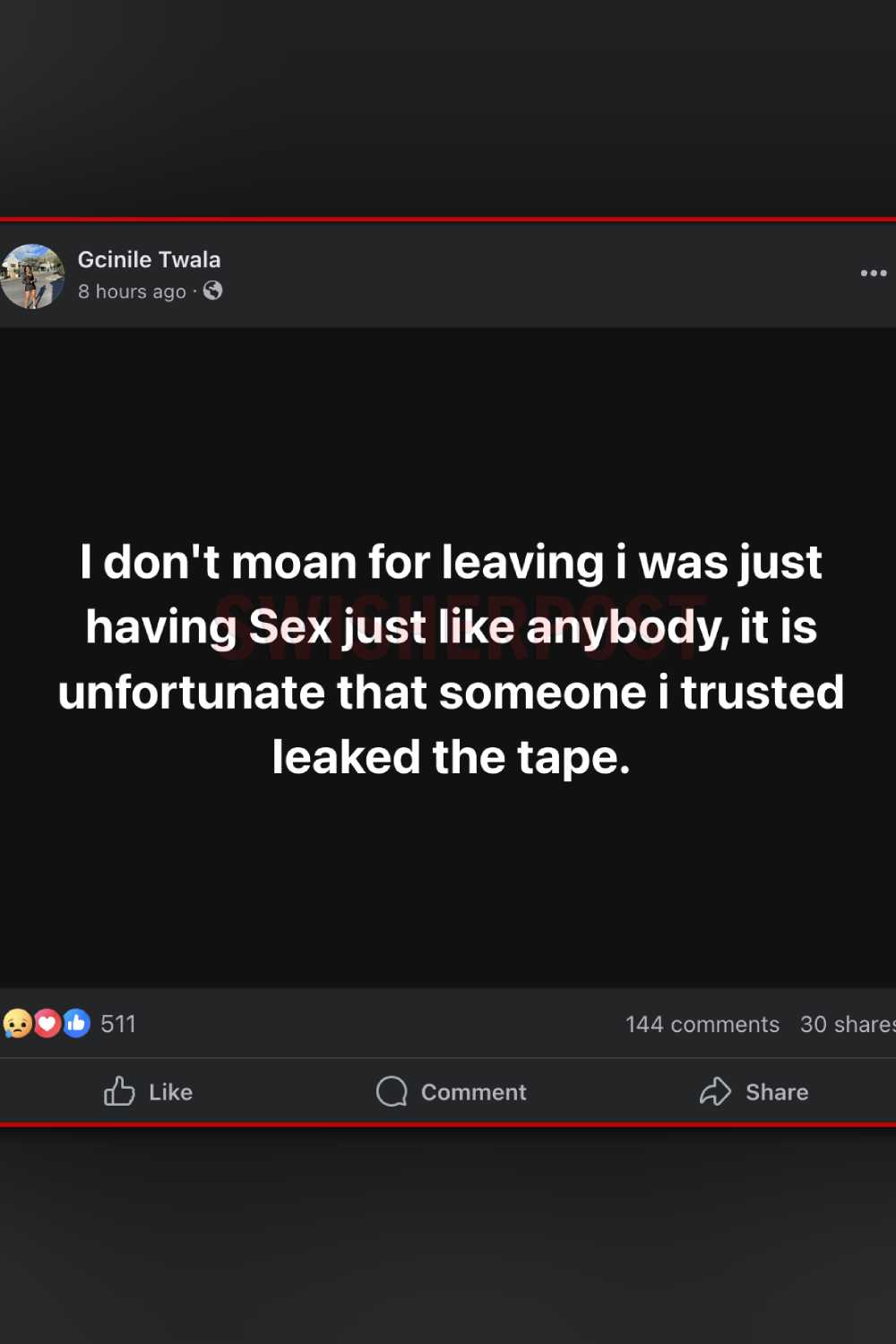 gcinile tala grootman sex tape