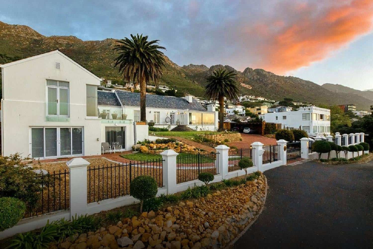 Street view of the guesthouse owned by Sebastiaan Jooste's parents