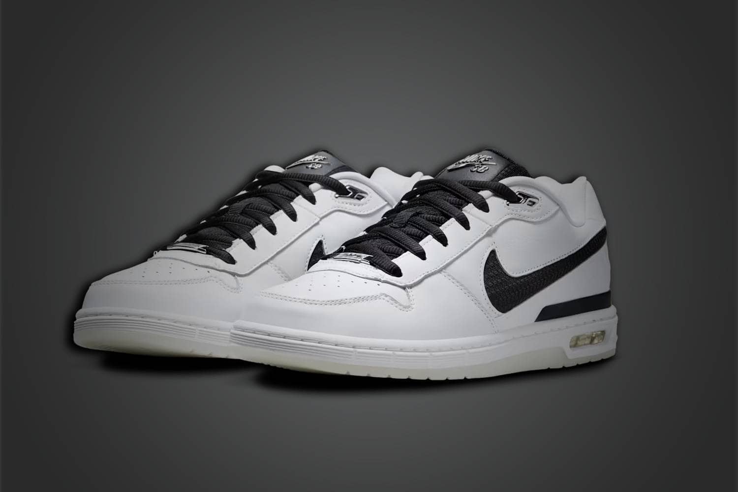 Nike SB Paul Rodriguez Air Zoom Low
White and Black
